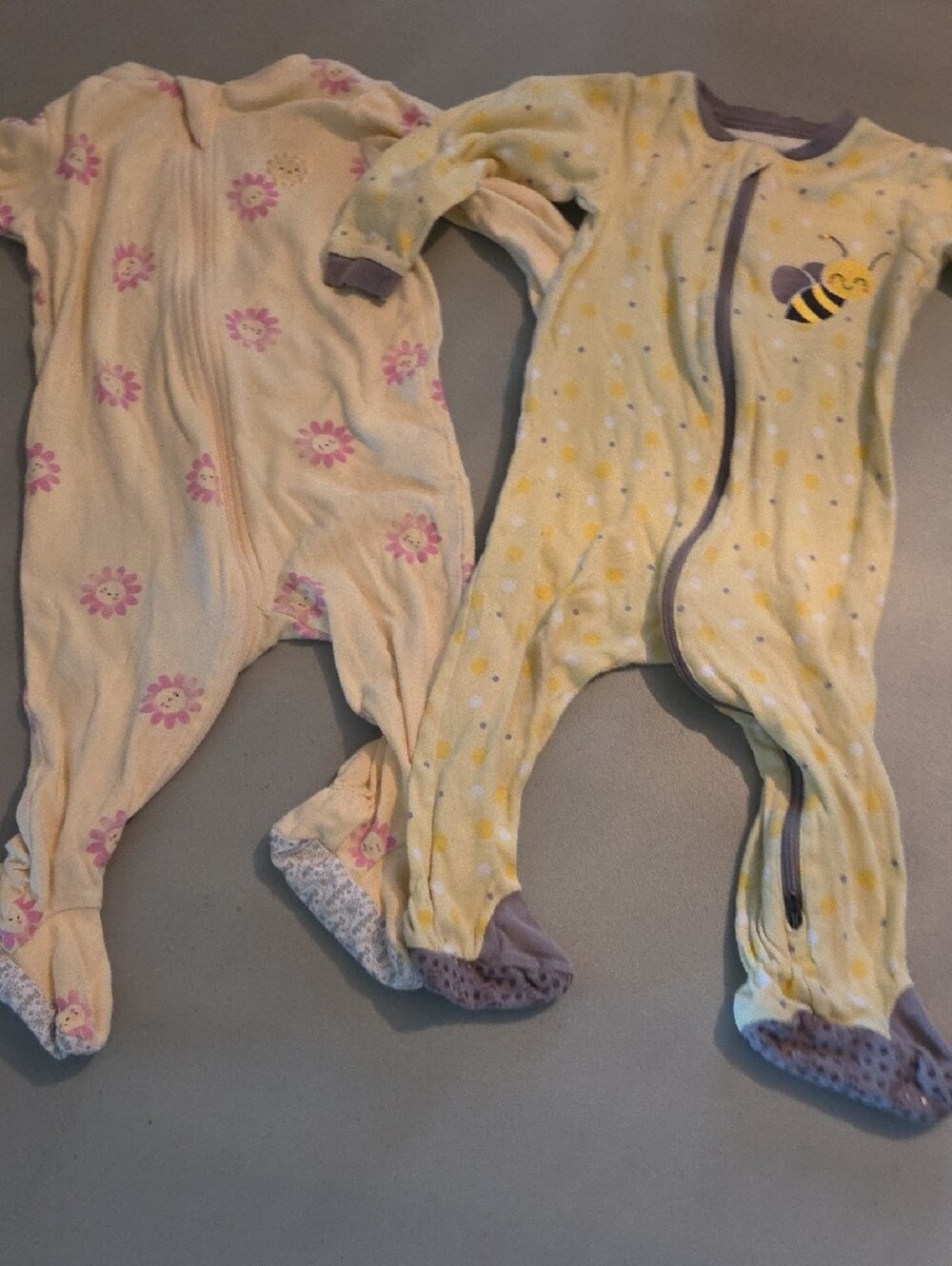 Carters Pekkle Tuffy Baby Pajamas Bundle 12 Months Footed Sleepers 6 Pc Flawed - Picture 11 of 16